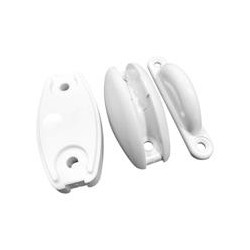 fermaporta per camper in plastica bianca