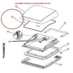Guarnizione oblò MINI HEKI CM 165