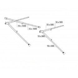 paletti tende SHADOW LUXE telaio alluminio