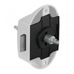 Serratura porta bagno camper bianca