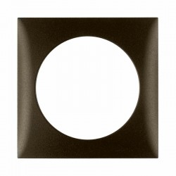 Cornice per pulsante elettrico marrone