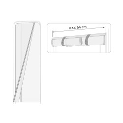 Zanzariera porta camper MOSKITO NET PRO FIAMMA 2