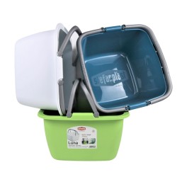 BACINELLA PLASTICA QUADRA LUNA LT 18,5