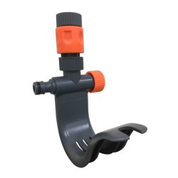 ATTACCO RUBINETTO CON PORTA TUBO PAPILLON