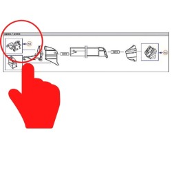 SET ATTACCO RAFTER HOUSING THULE 6200 Sx e Dx 2