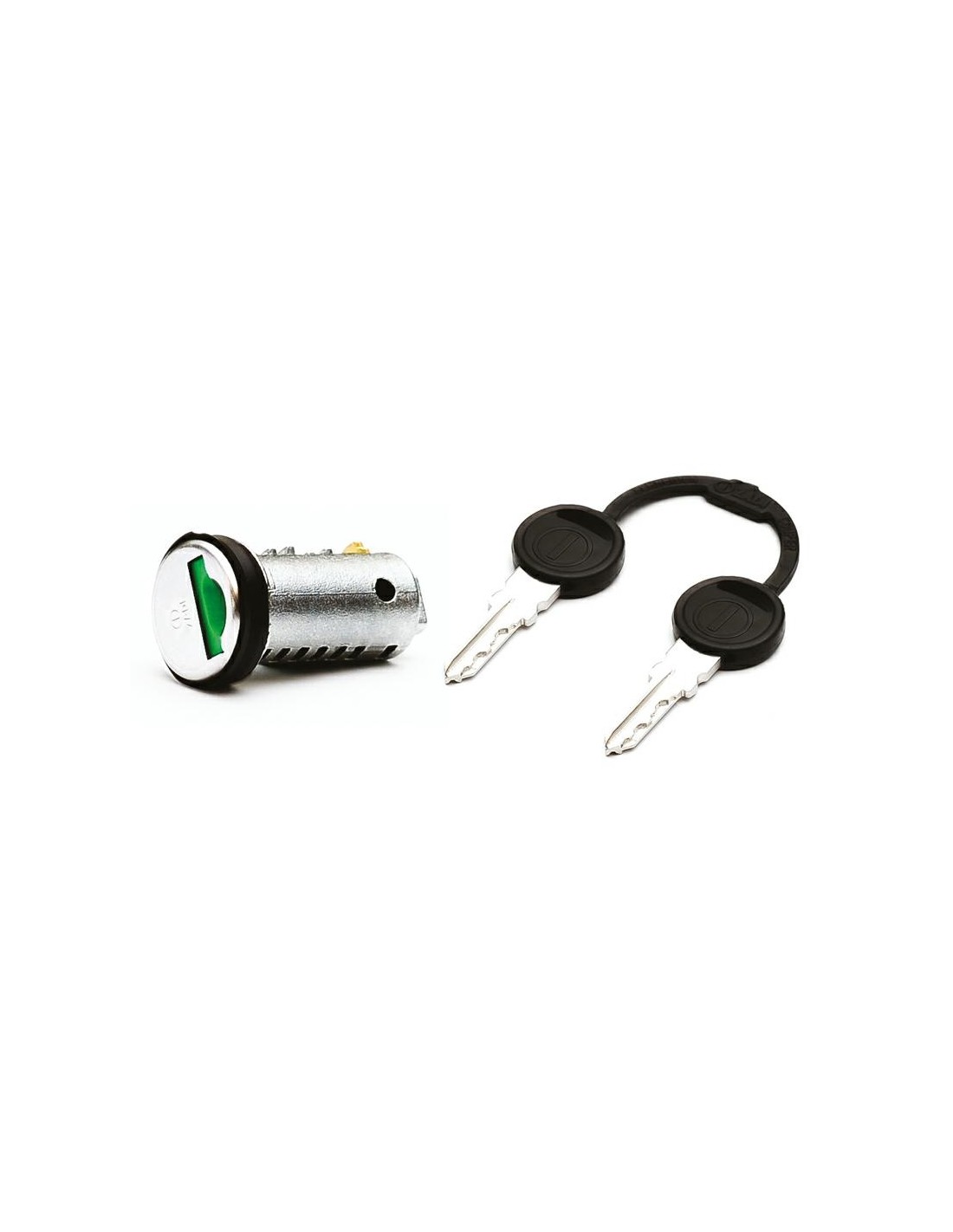 Serratura Per Roulette Camper Con Coperchio Cilindro Zadi: Serratura Nera Per Vano Portaoggetti Con 2 Chiavi – Dimensioni Foro 25-32mm