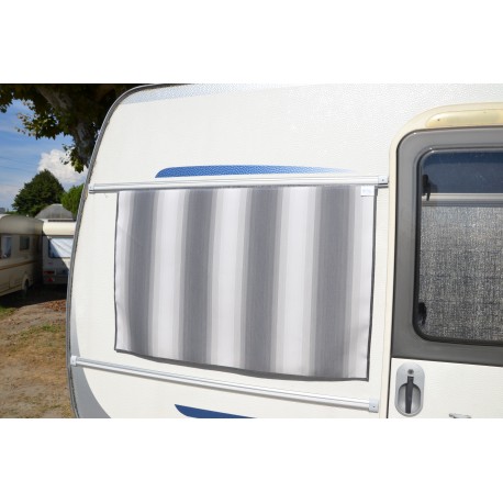 oscurante per finestra righe grigio