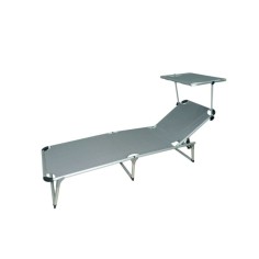 Lettino da campeggio in alluminio