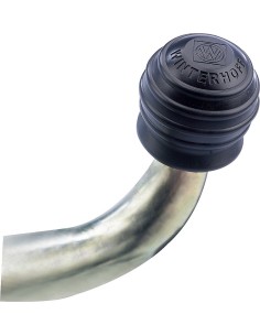 copri gancio traino in gomma nero