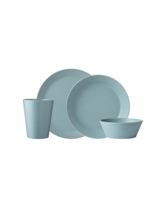 set-piatti-melamina bloom azzurri