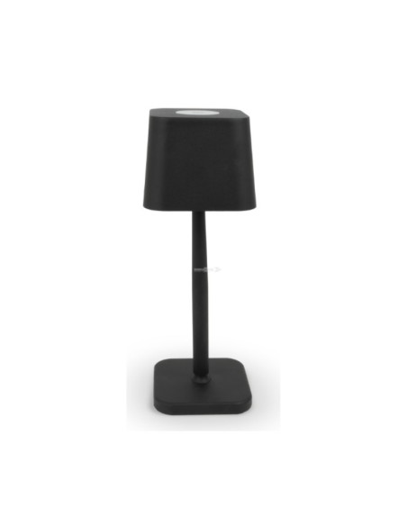lampada da tavolo nera quadrilux
