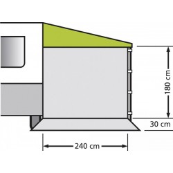 parete laterale tendalino roulotte senza finestra 2