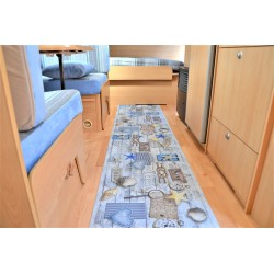 Tappeto cucina su misura ocean