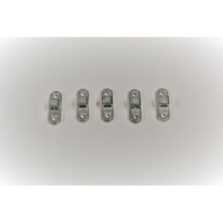 Staffa porta ganci verticale