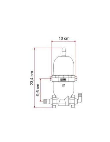 vaso di espansione fiamma a20 misure