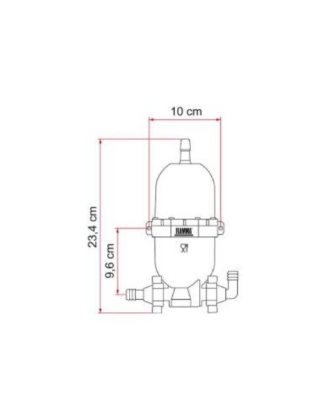 vaso di espansione fiamma a20 misure