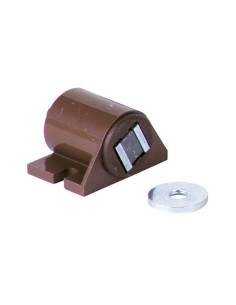 Serratura magnetica tonda marrone