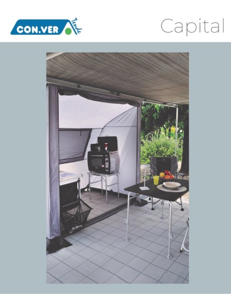 visione da interno tenda capital