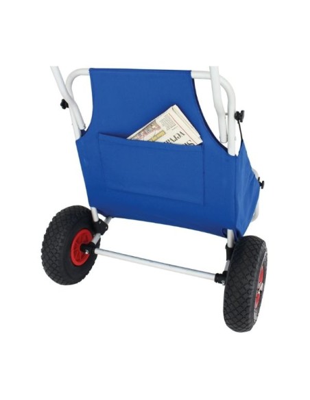 trolley beach blu vista da dietro