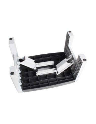 gradino pieghevole in plastica girato