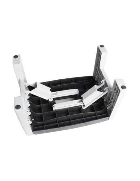 gradino pieghevole in plastica girato