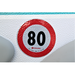 catarifrangente adesivo 80 KMh