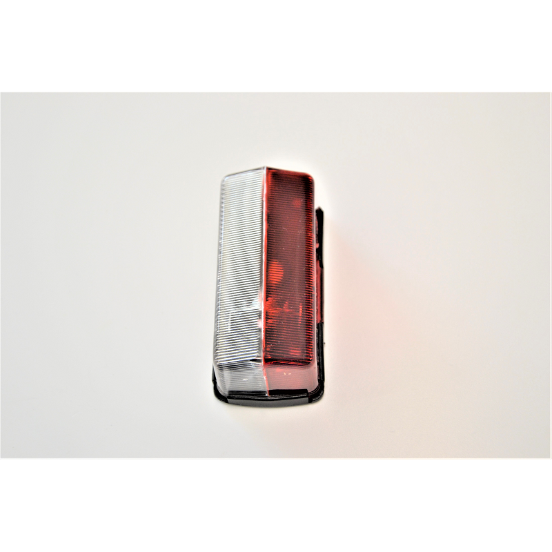 Fanalino ingombro camper bianco rosso a LED