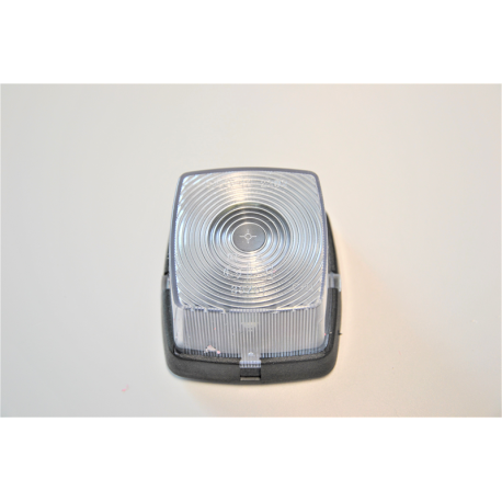 Luce posizione quadrata trasparente