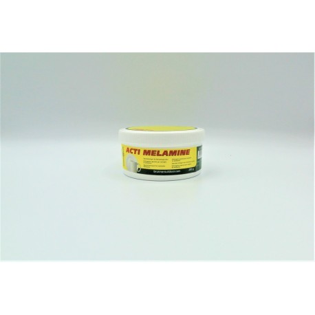 Acti melamine per la pulizia dei prodotti in melanina