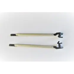 Braccetto per finestra con slitta modello polyplastic 230 mm