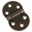 cerniera per anta mobile tonda marrone