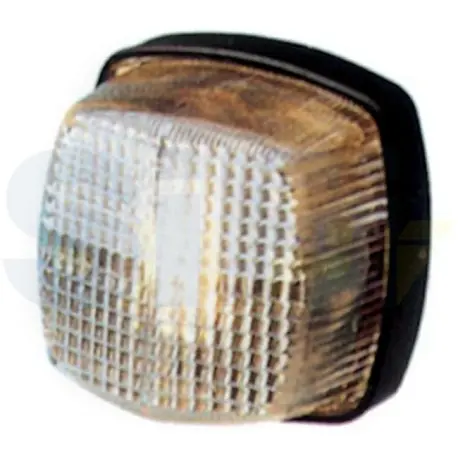 luce posizione quadrata bianca