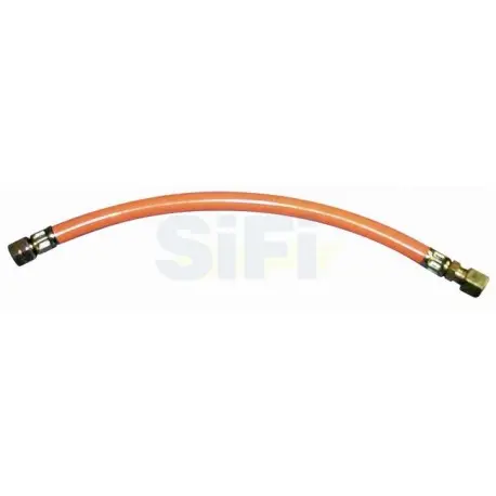 Tubo gas 300 cm attacco 8 mm e attacco a vite sx