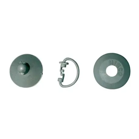 ventosa in pvc composta in 3 parti