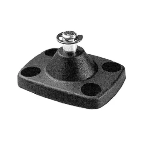 Coppia supporti LAT.(A) nylon per molle a gas