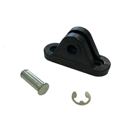 Coppia supporti LAT.(B) NYLON per molle a gas