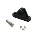 Coppia supporti LAT.(B) NYLON per molle a gas