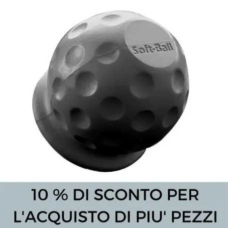 soft ball proteggi gancio traino in gomma