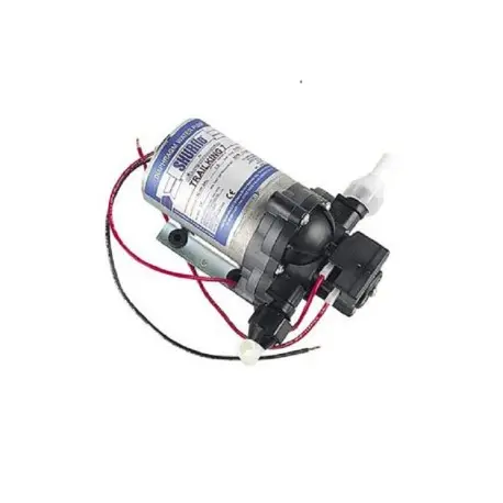 Pompa SHURFLO 7 litri 12V con raccordi