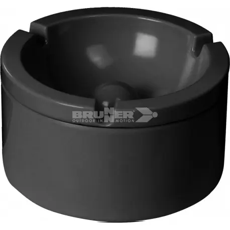 portacenere in melamina nero