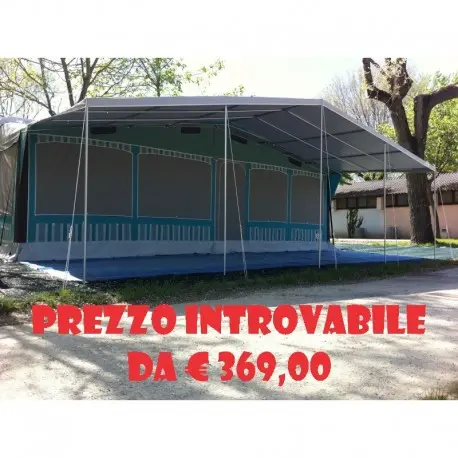 Tendalino per veranda roulotte