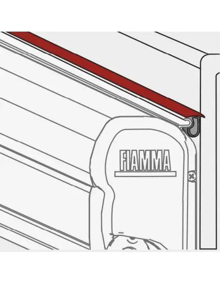 guarnizione parapioggia rain guard s fiamma