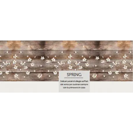 Tappeto per la cucina Spring antimacchia