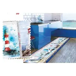 Tappeto cucina moderno cartolina