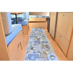 Tappeto cucina su misura ocean