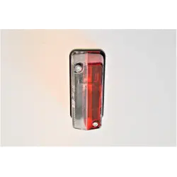 Fanalino ingombro bianco rosso led