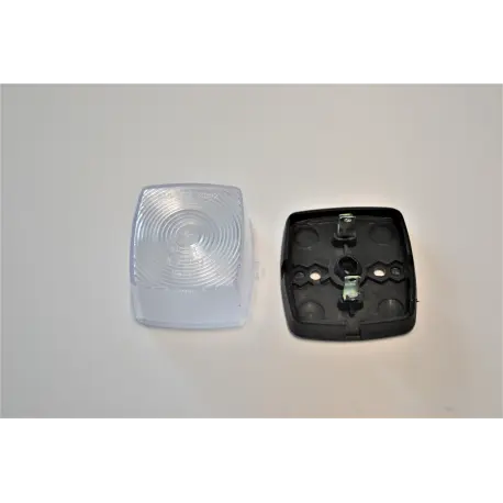 Luce posizione quadrata trasparente