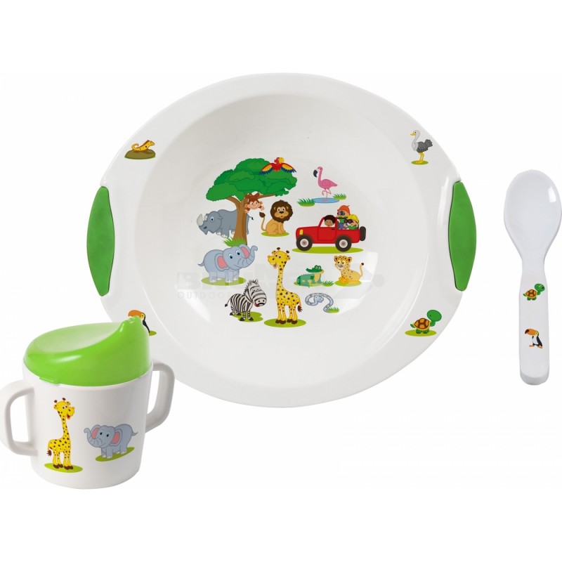 3 pezzi piatto e tazza in melamina for-collectors-only Super Mario Set di stoviglie per bambini 